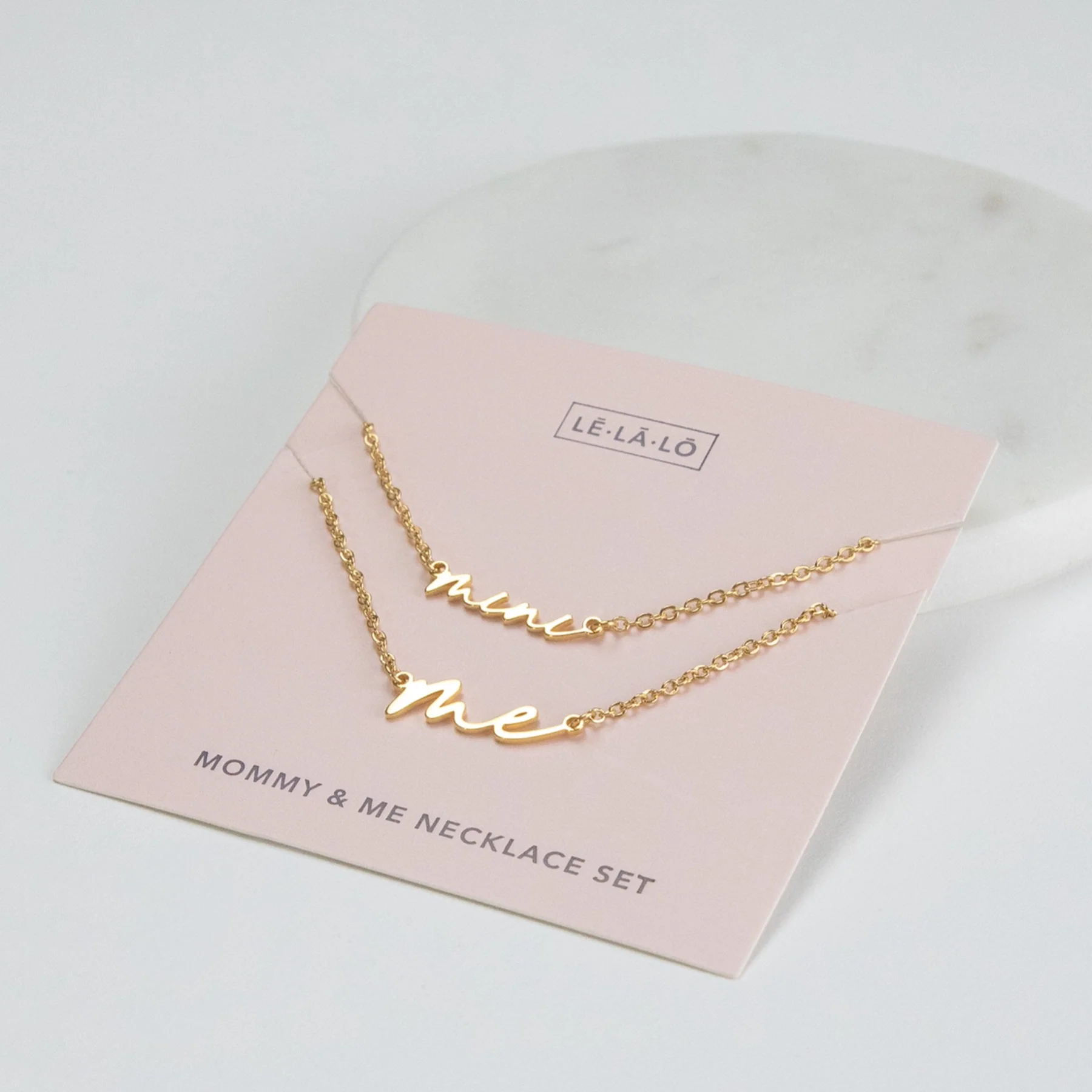 Mini Me Necklace Set by LĒLĀLŌ