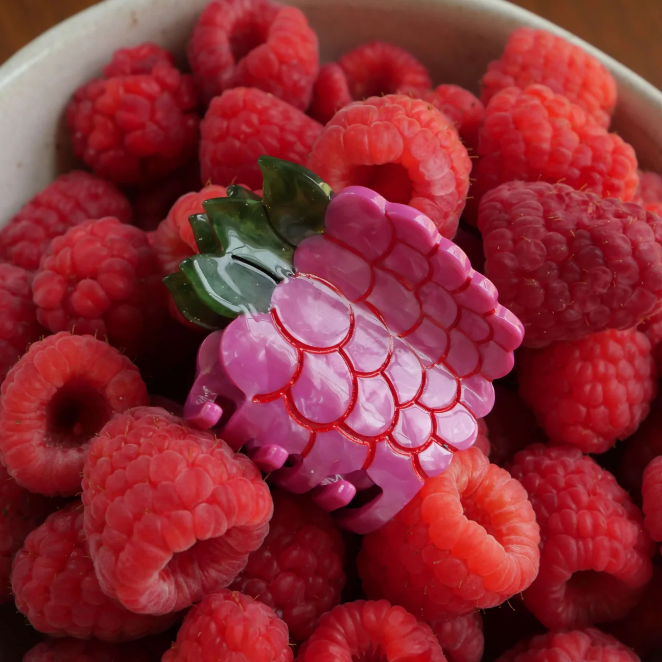 Mini Raspberry Hair Claw Clip by Jenny Lemons - Image 4