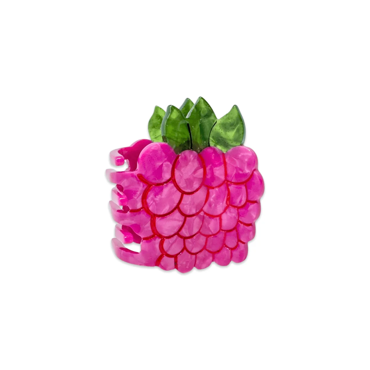 Mini Raspberry Hair Claw Clip by Jenny Lemons - Image 6