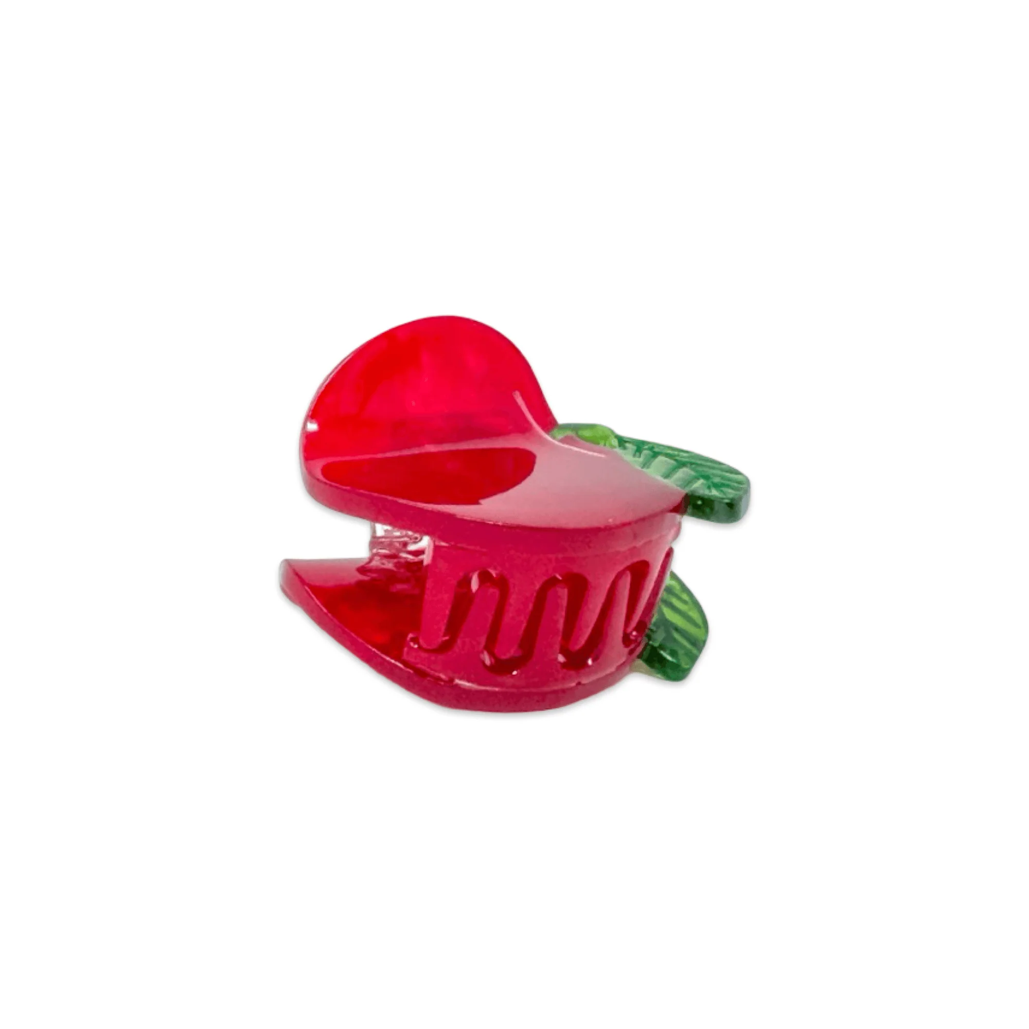 Mini Red Apple Hair Claw Clip by Jenny Lemons - Image 8