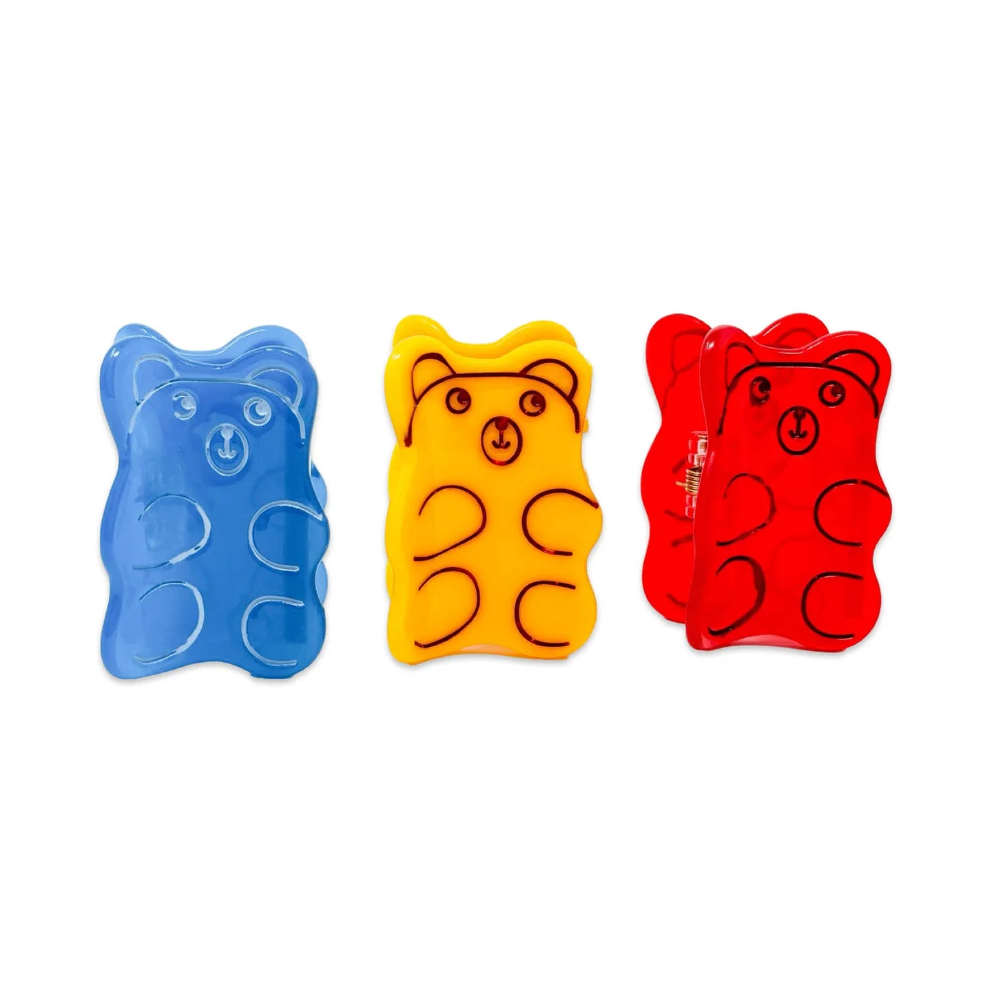 Mini Red Gummy Bear Hair Claw Clip by Jenny Lemons - Image 6