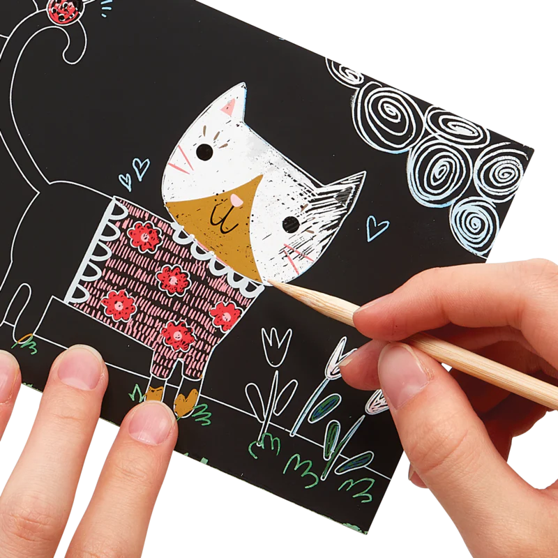 Mini Scratch & Scribble - Cutie Cats by OOLY - Image 5