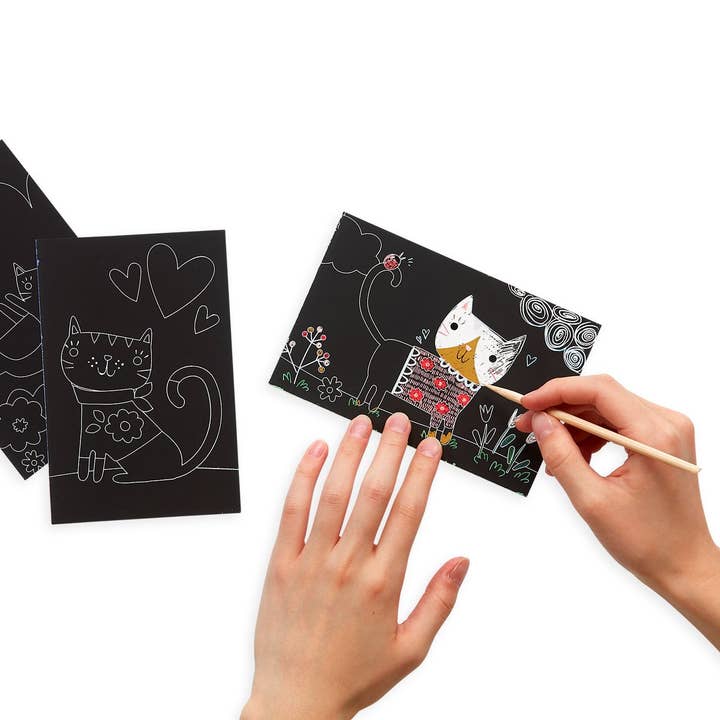 Mini Scratch & Scribble - Cutie Cats by OOLY - Image 6