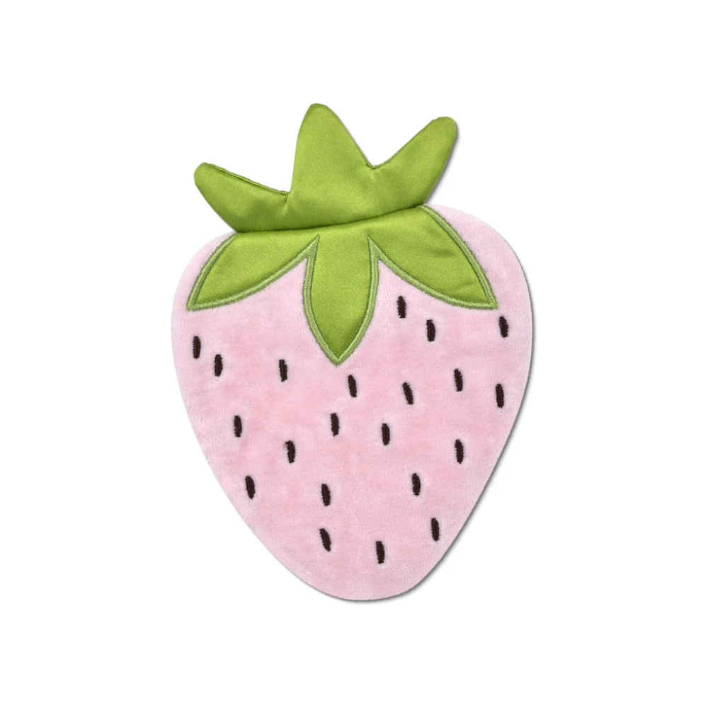 Mini Strawberry Crinkle Blankie by Apple Park