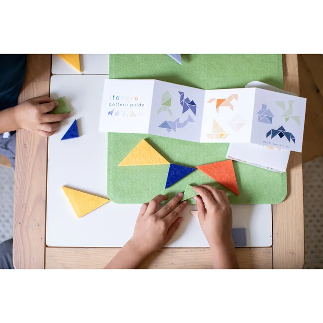 Mini Tanagram Block Set by Lowercase Toys - Image 4