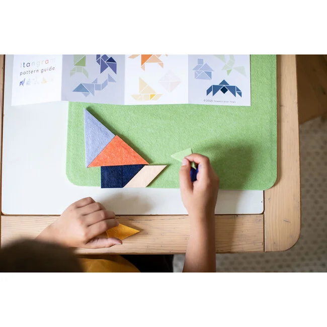 Mini Tanagram Block Set by Lowercase Toys - Image 5