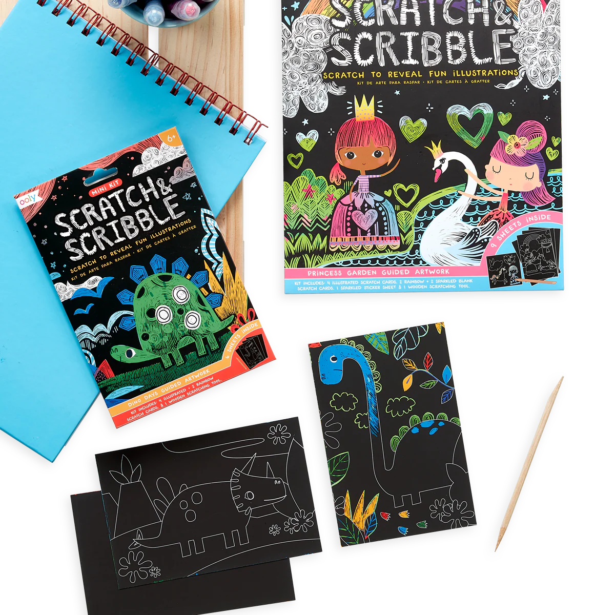 Mini Scratch & Scribble - Dino Days by OOLY - Image 6