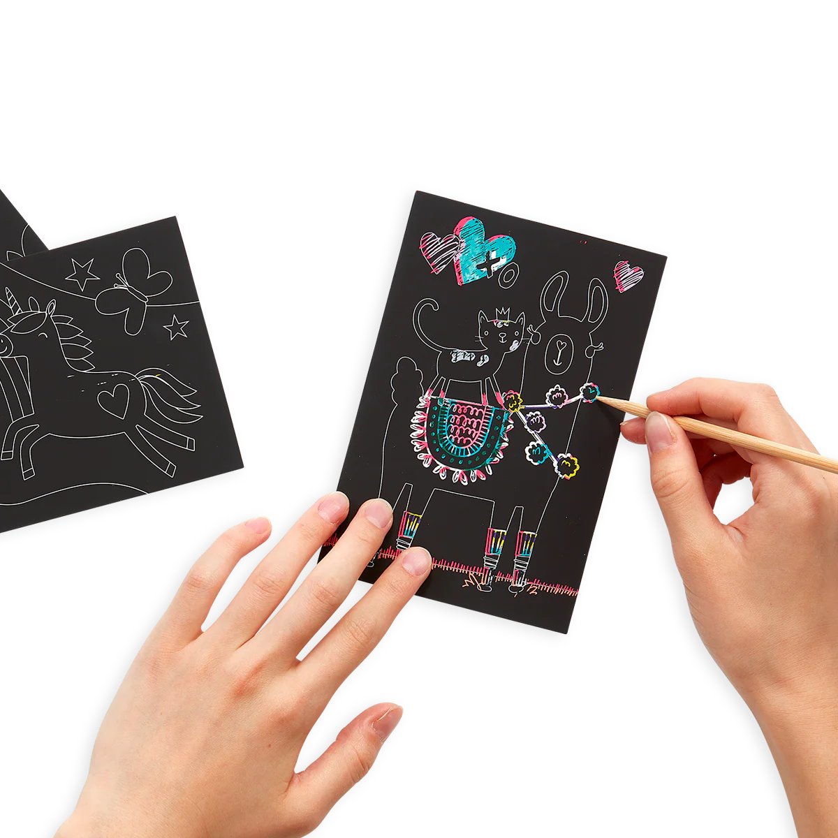 Mini Scratch & Scribble - Funtastic Friends by OOLY - Image 5