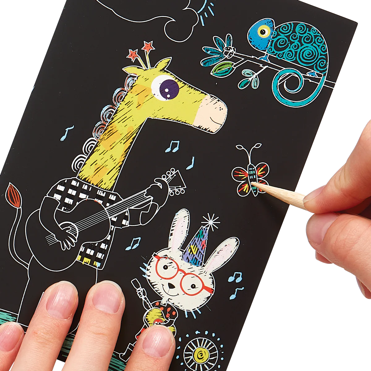Mini Scratch & Scribble - Safari Party by OOLY - Image 3