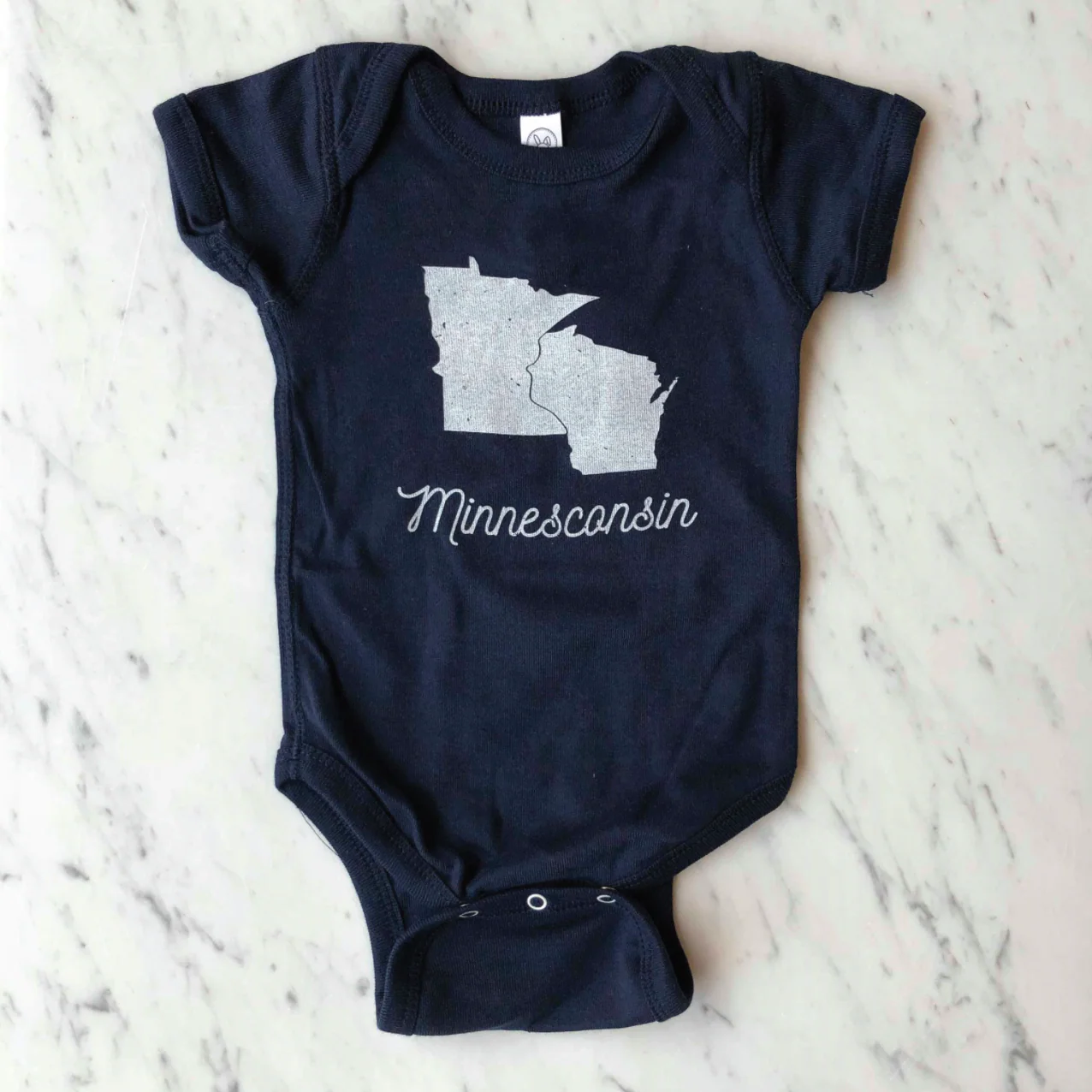 Minnesconsin Bodysuit - Navy by Sayer Goods