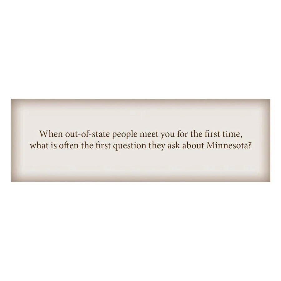 Minnesota Chat Pack Conversation Starter Card Game - Image 5