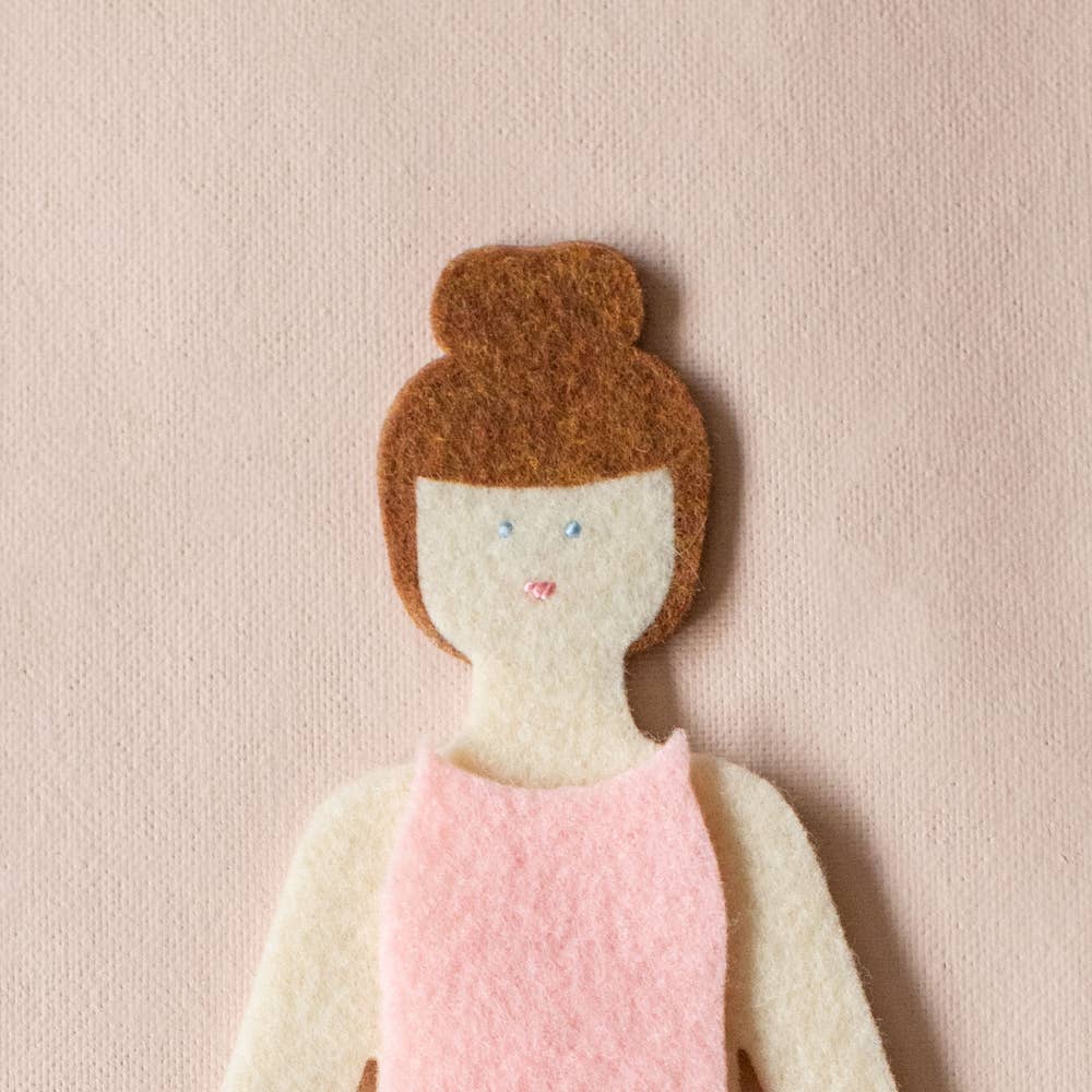Mint Girl Felt Starter Doll by Lowercase Toys - FINAL SALE - Image 4