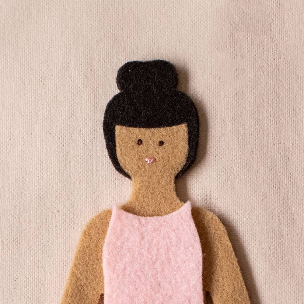 Mint Girl Felt Starter Doll by Lowercase Toys - FINAL SALE - Image 5