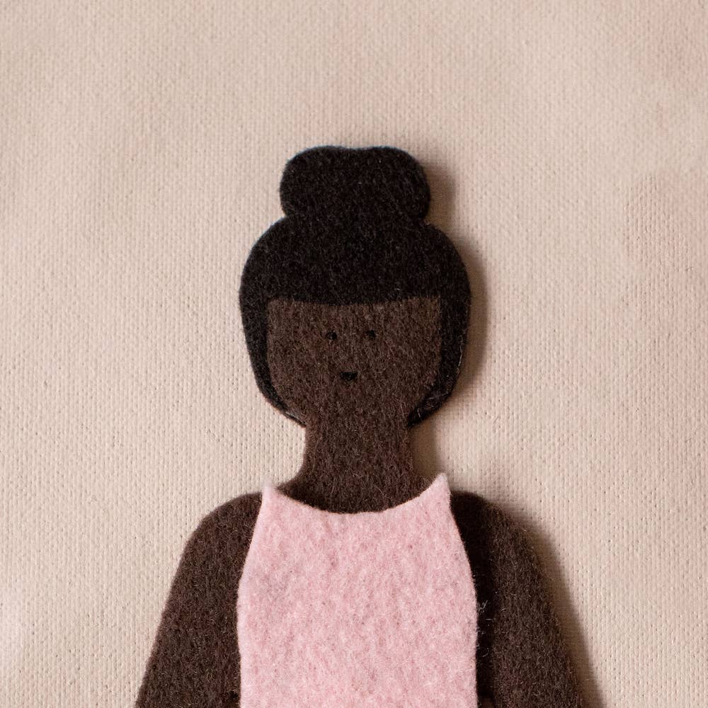 Mint Girl Felt Starter Doll by Lowercase Toys - FINAL SALE - Image 6
