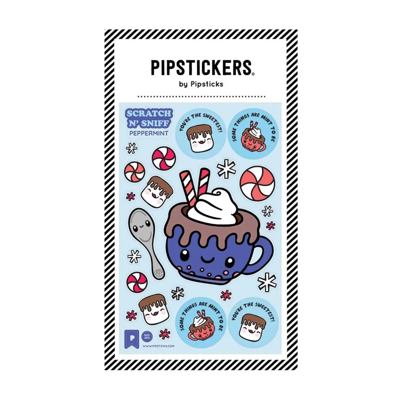 Mint To Be Together Scratch 'n Sniff Stickers by Pipsticks
