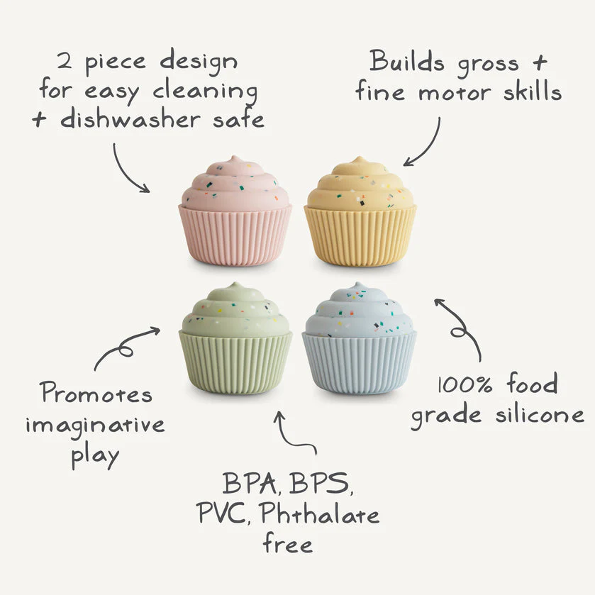 Mix and Match Cupcake Toy by Mushie - Image 8