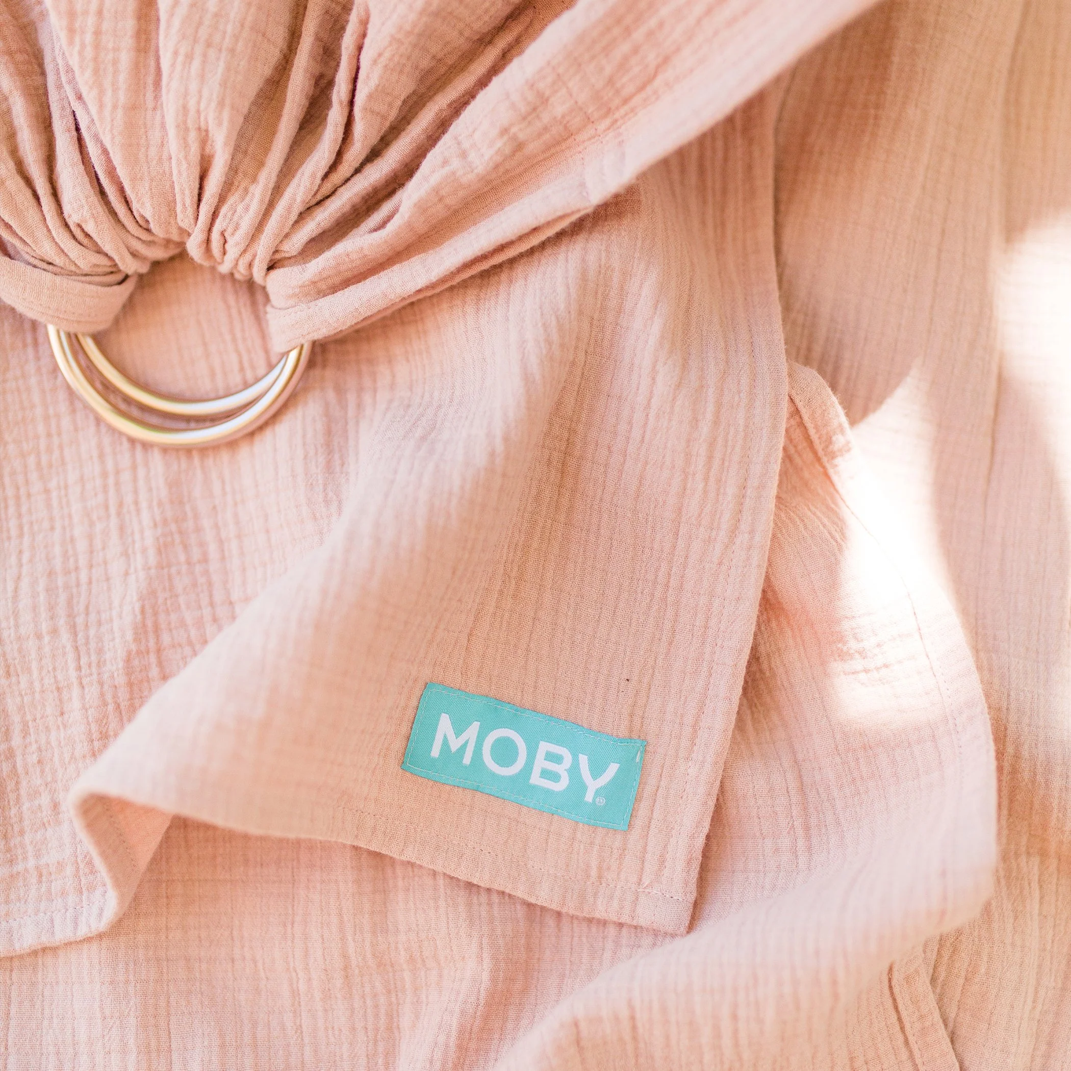 Moby Ring Sling – Double Gauze - Image 11