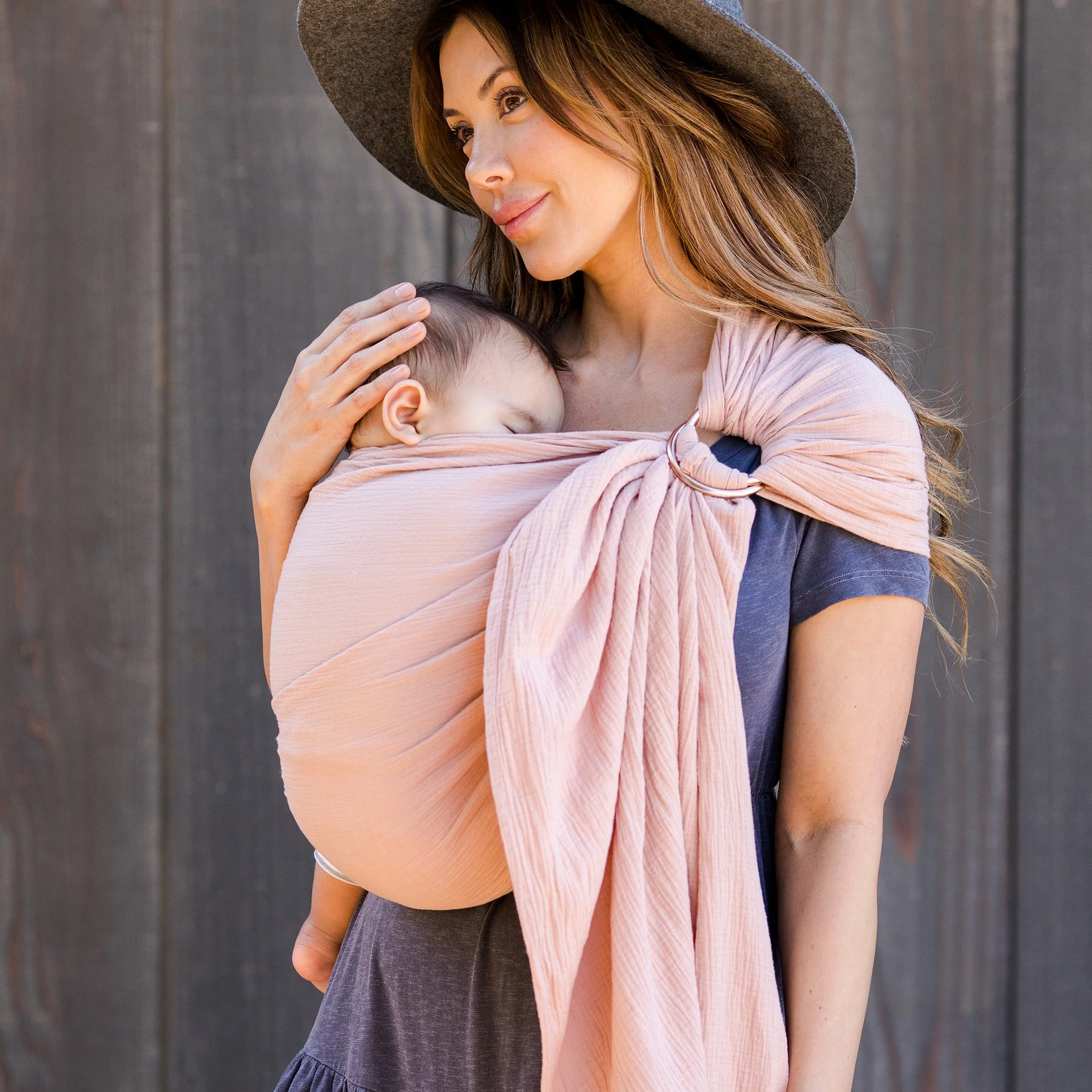 Moby Ring Sling – Double Gauze - Image 7