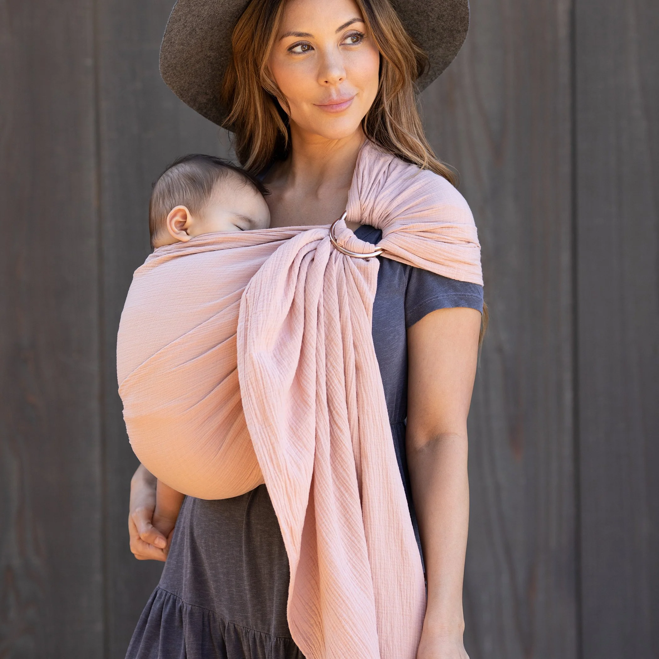 Moby Ring Sling – Double Gauze - Image 8