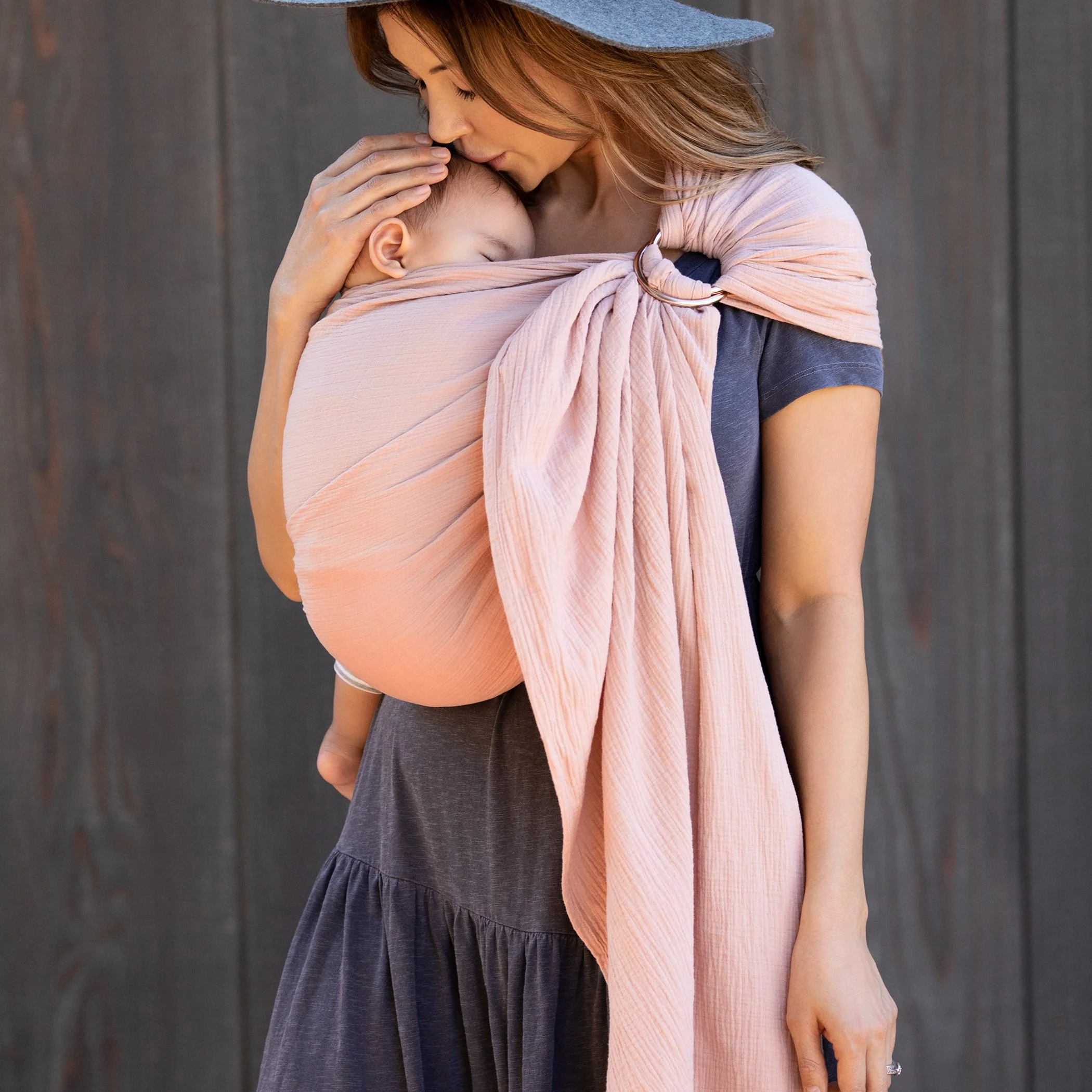 Moby Ring Sling – Double Gauze - Image 9