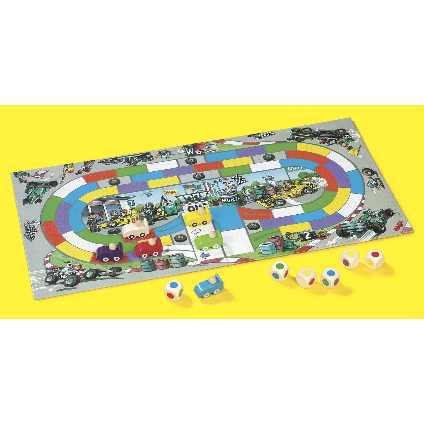 Monza Car Racing Board Game by Haba - Image 4