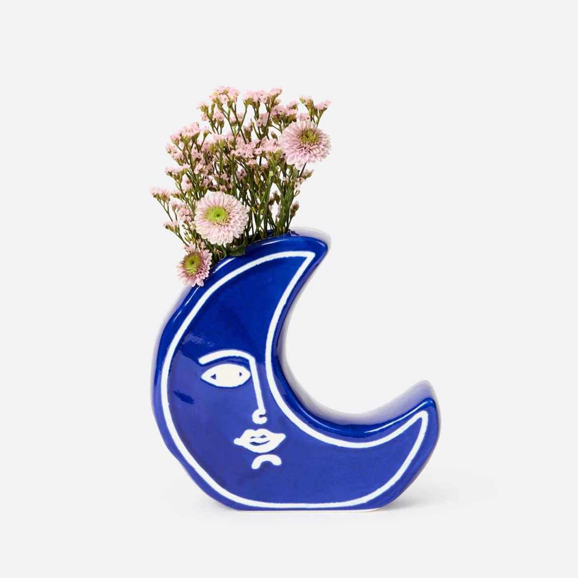 Moon Vase - Blue by DOIY - Image 2