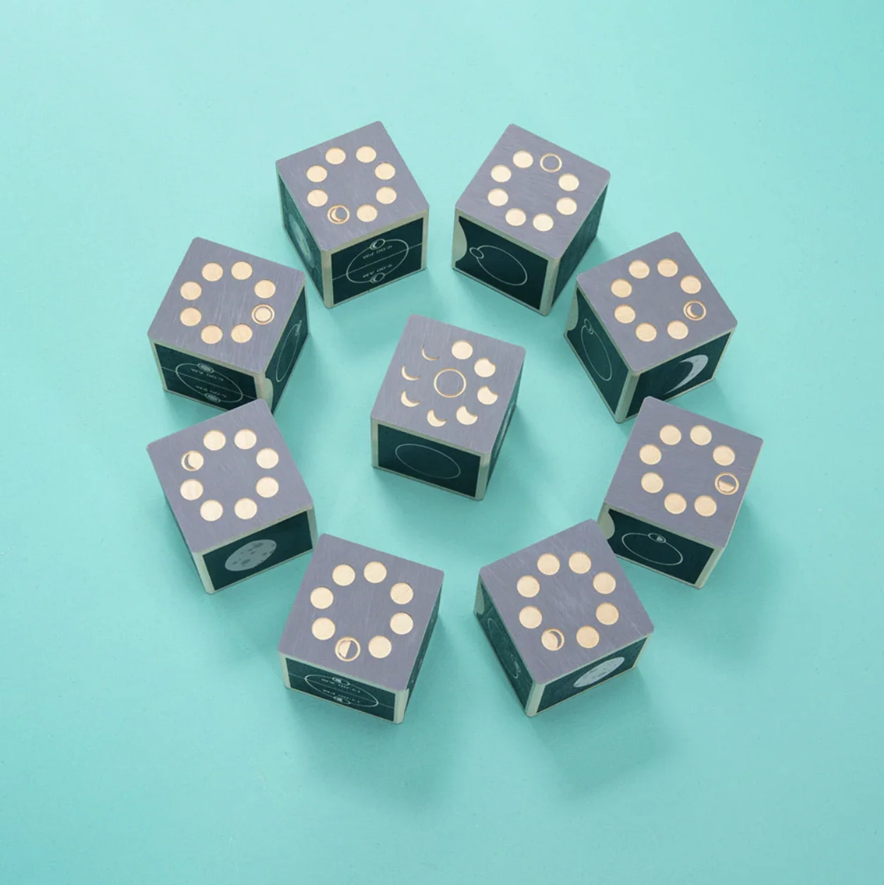 Moon Phase Wooden Blocks by Uncle Goose - Image 3