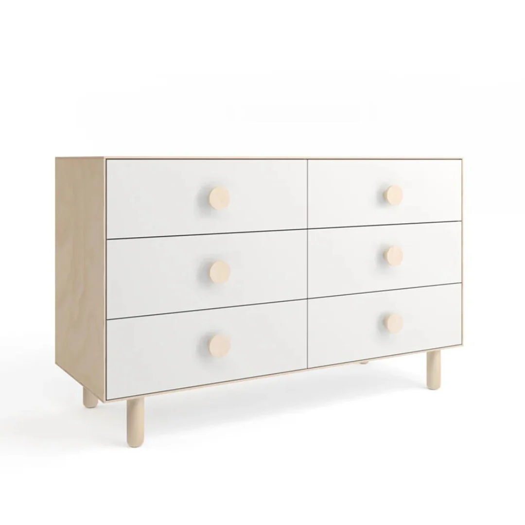 Moss 6 Drawer Dresser - Birch by Oeuf - Image 2