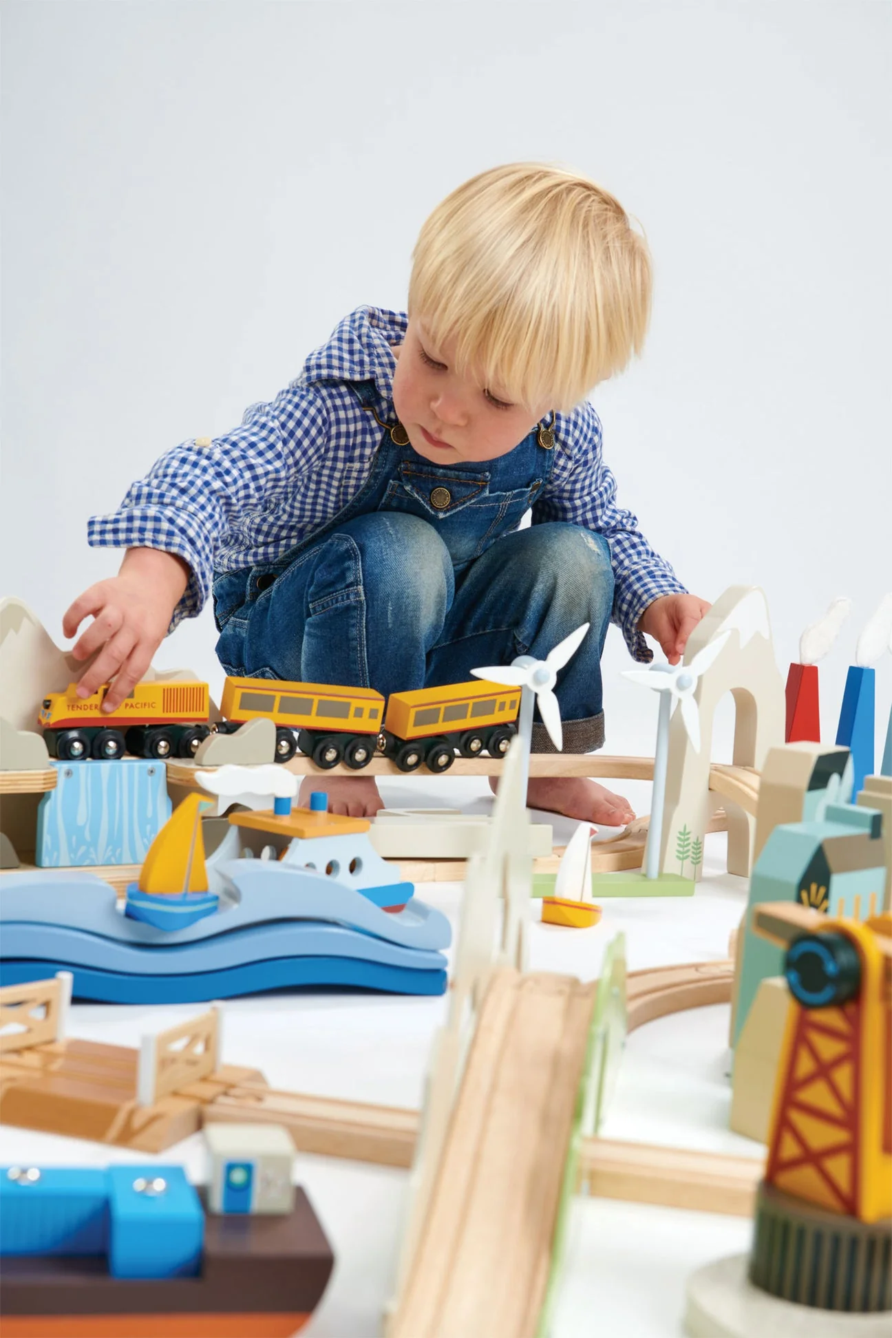 Mountain View Train Set by Tender Leaf Toys - Image 13