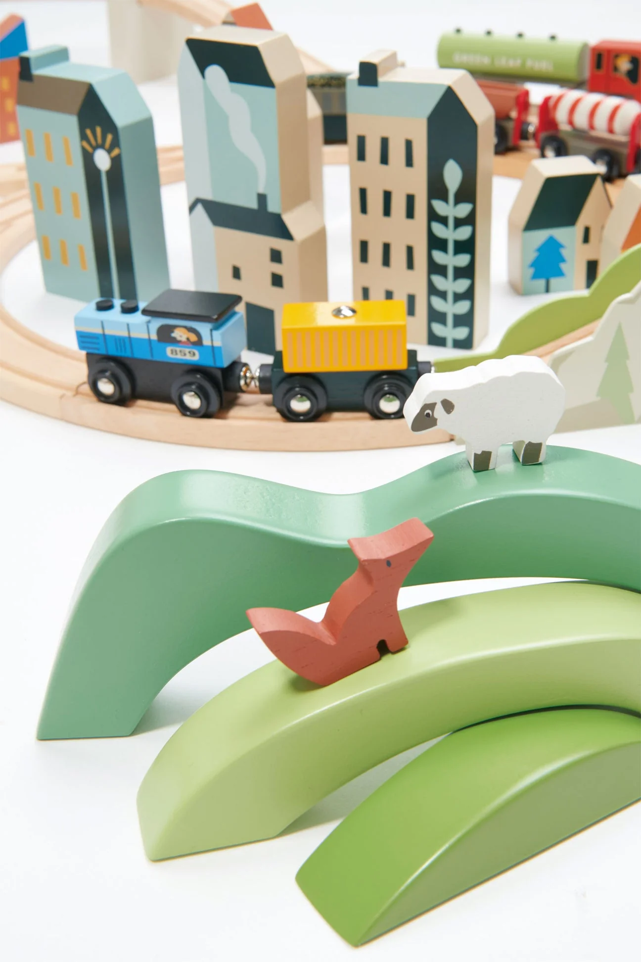 Mountain View Train Set by Tender Leaf Toys - Image 15