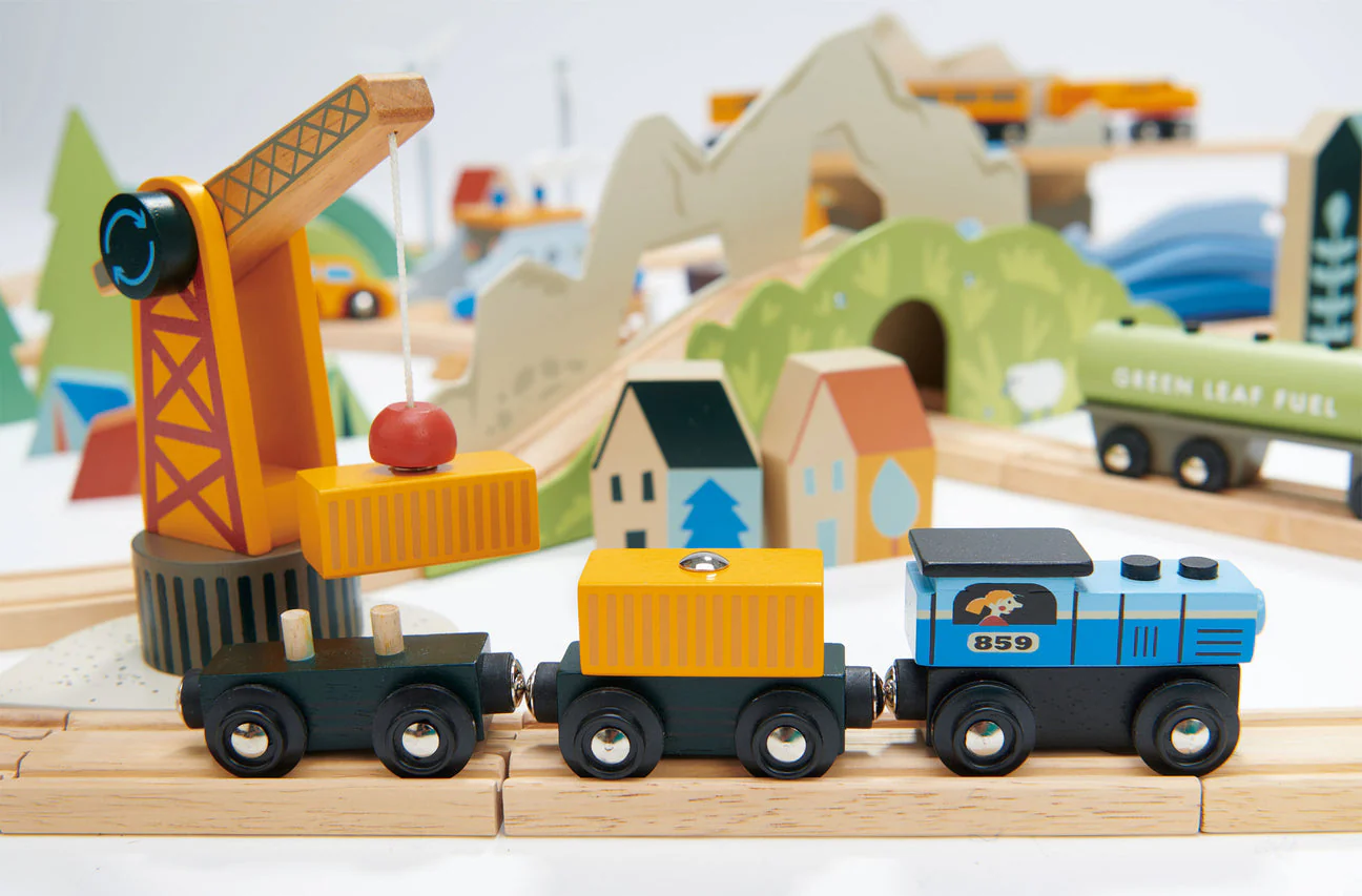 Mountain View Train Set by Tender Leaf Toys - Image 19