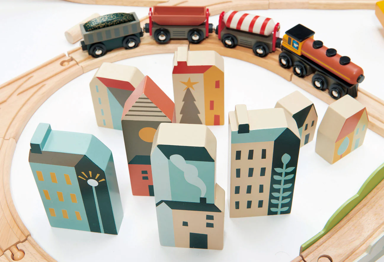 Mountain View Train Set by Tender Leaf Toys - Image 21