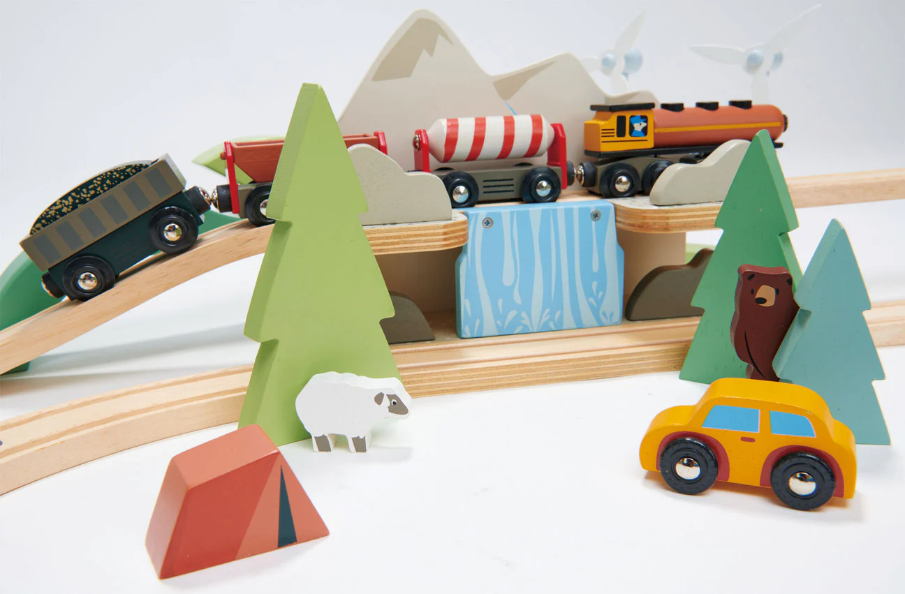 Mountain View Train Set by Tender Leaf Toys - Image 24