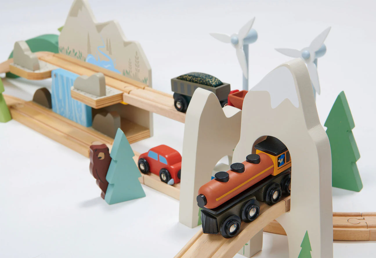 Mountain View Train Set by Tender Leaf Toys - Image 25
