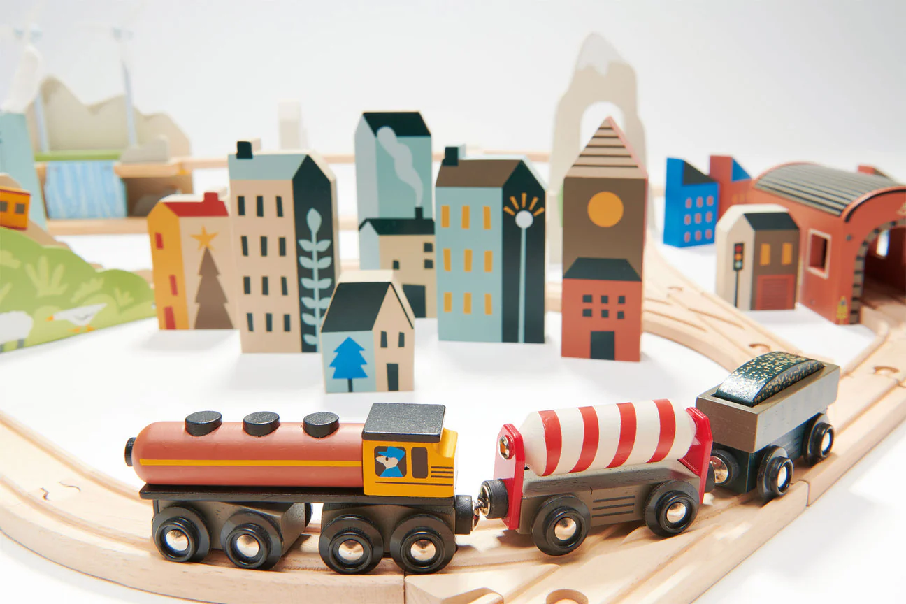 Mountain View Train Set by Tender Leaf Toys - Image 26