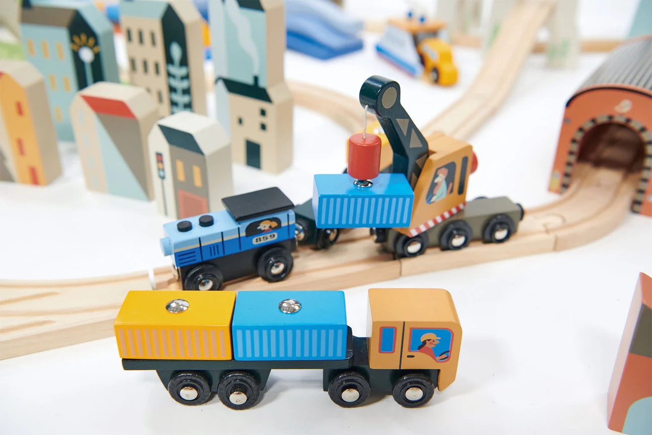Mountain View Train Set by Tender Leaf Toys - Image 27