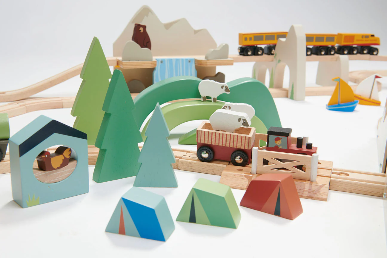 Mountain View Train Set by Tender Leaf Toys - Image 28
