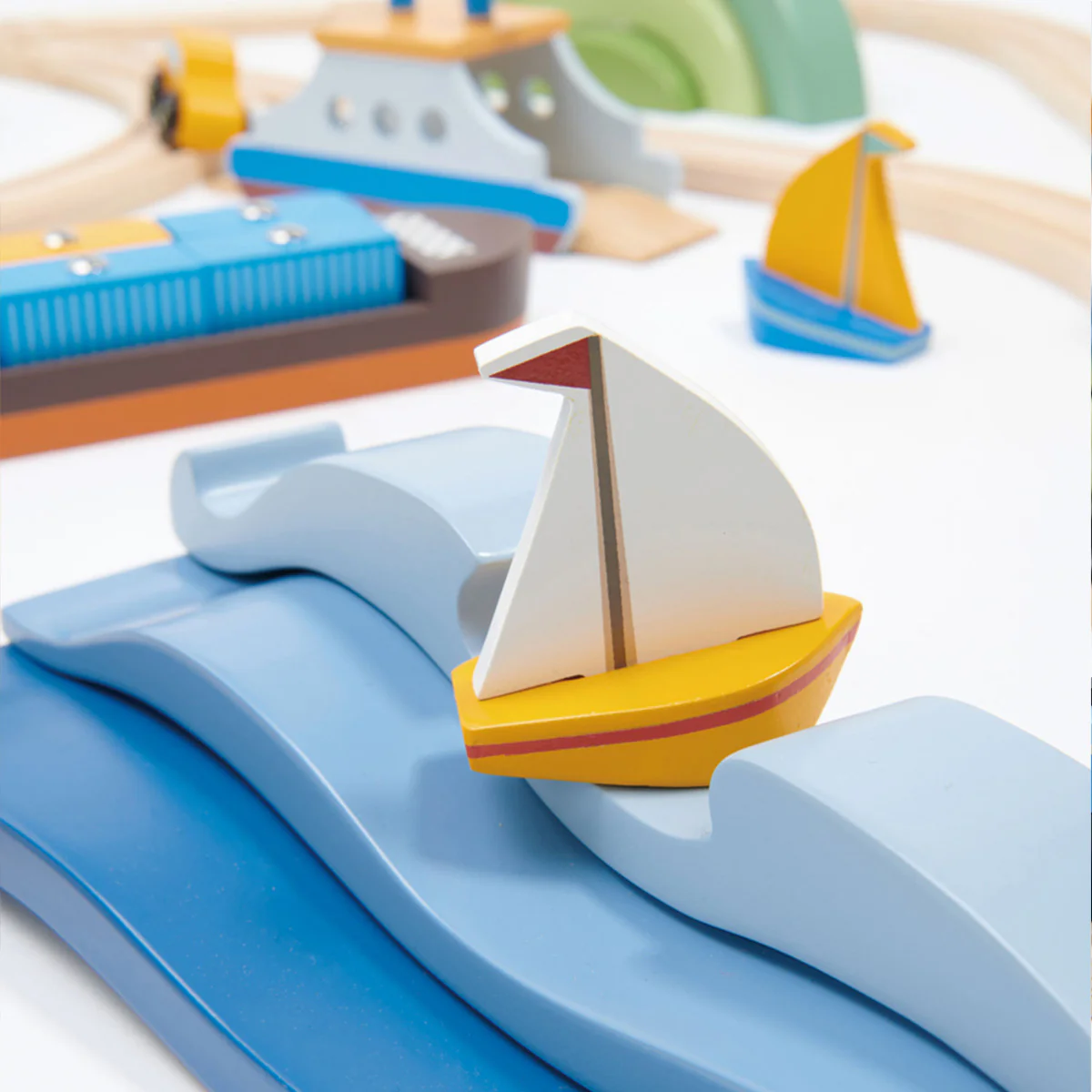 Mountain View Train Set by Tender Leaf Toys - Image 4