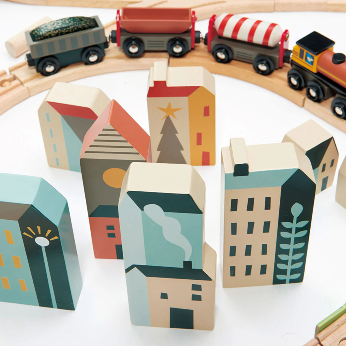 Mountain View Train Set by Tender Leaf Toys - Image 5