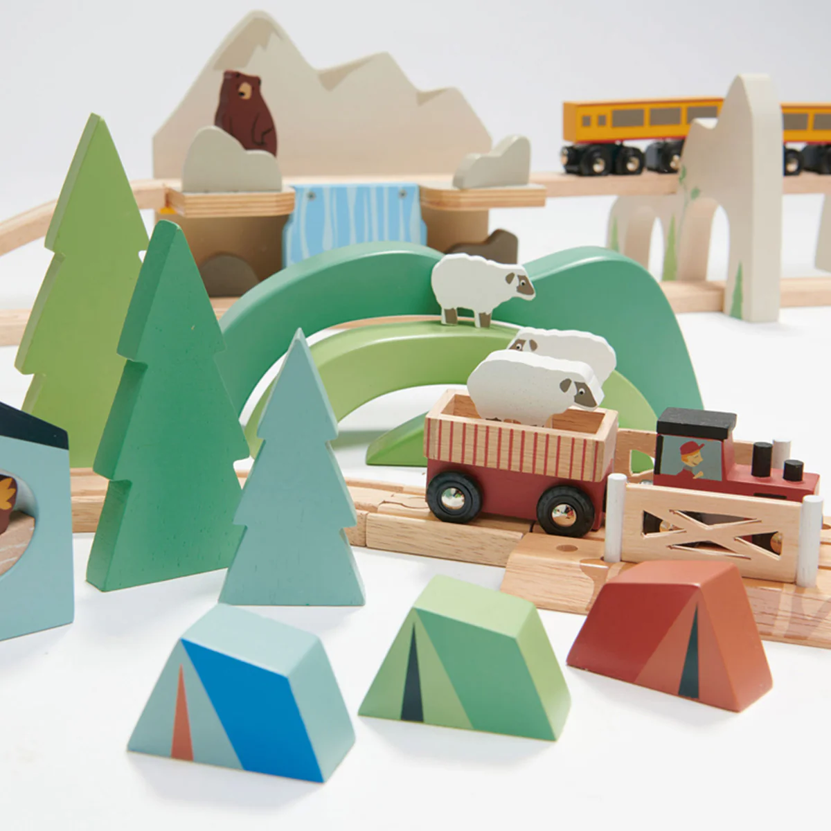 Mountain View Train Set by Tender Leaf Toys - Image 6
