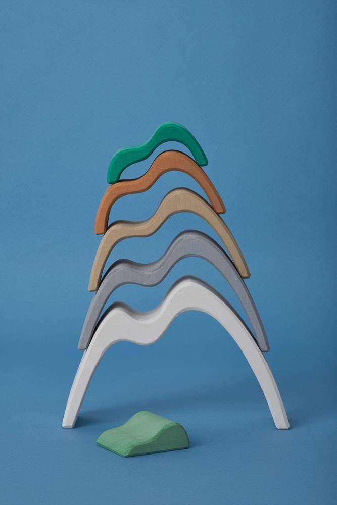 Mountains Small Arch Stacker - Color by Raduga Grez - Image 2