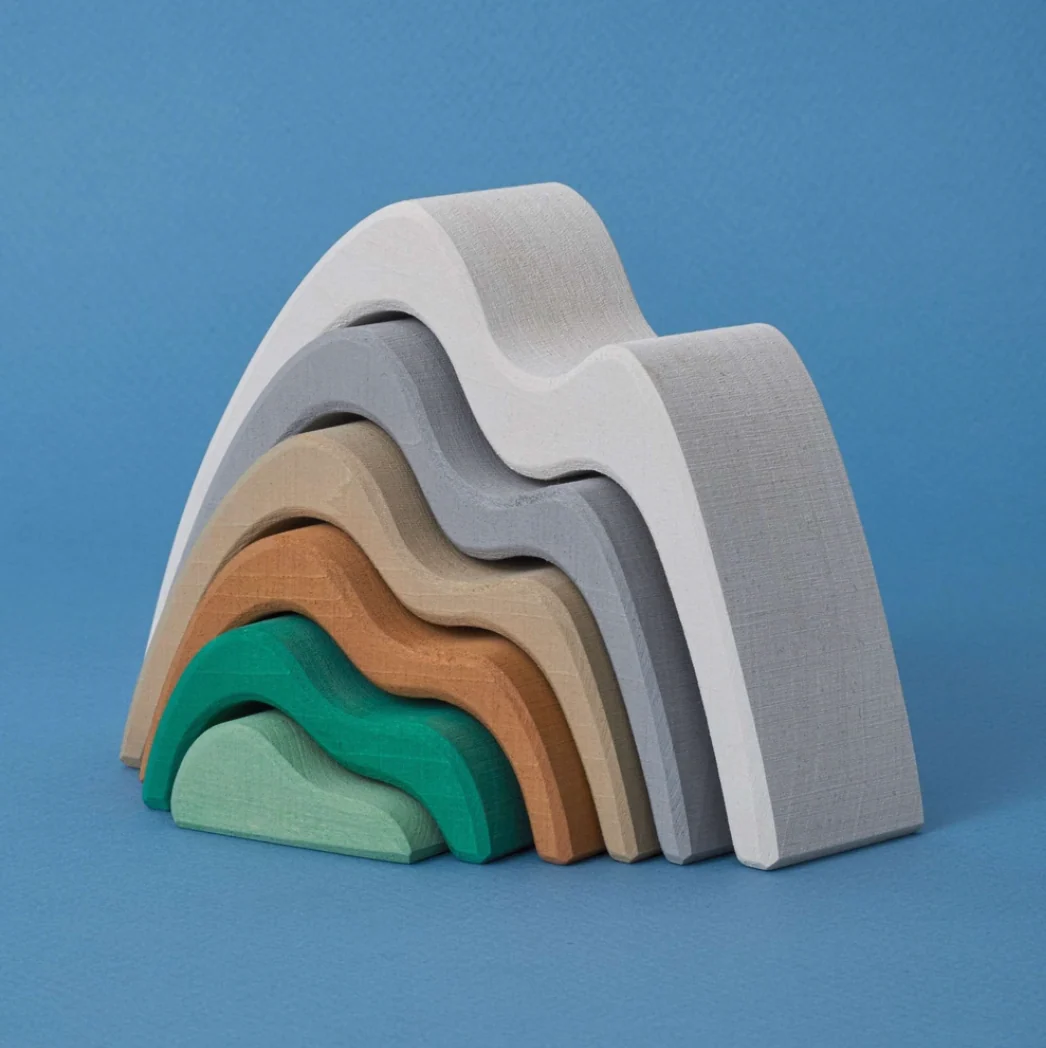 Mountains Small Arch Stacker - Color by Raduga Grez - Image 3