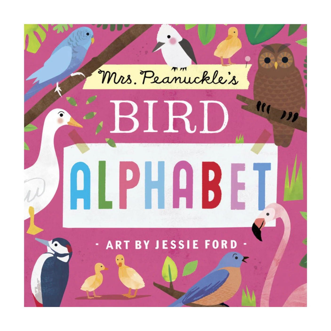 Mrs. Peanuckle's Bird Alphabet - Board Book