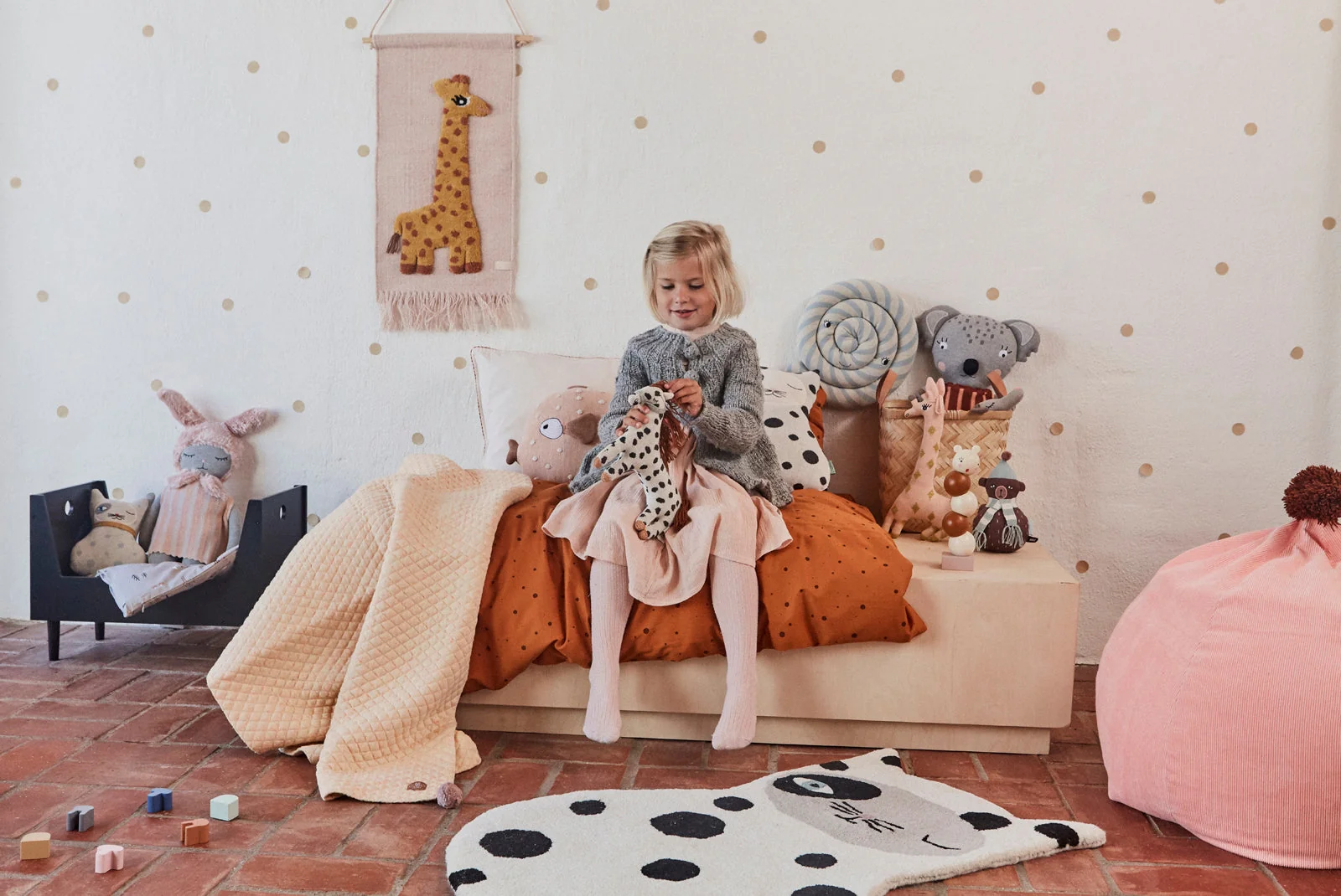 Ms. Ruth Cushion - Powder by OYOY Living Design - Image 4