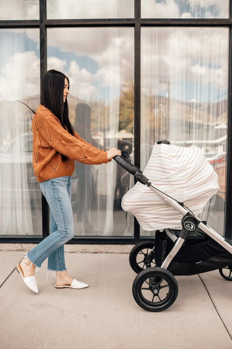 Multi-Use Car Seat Cover - Piper by Copper Pearl - Image 2