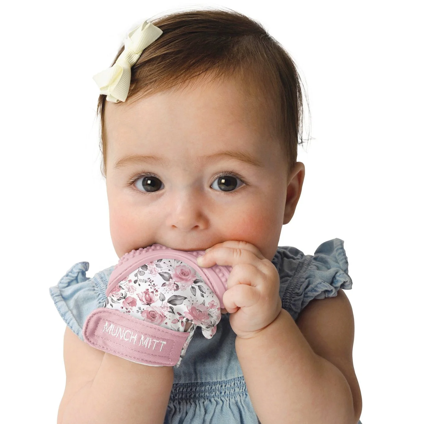 Munch Mitt - Pink Rosewood by Malarkey Kids - Image 2