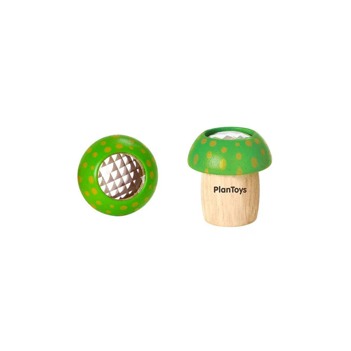 Mushroom Kaleidoscope - Green by Plan Toys - Image 3