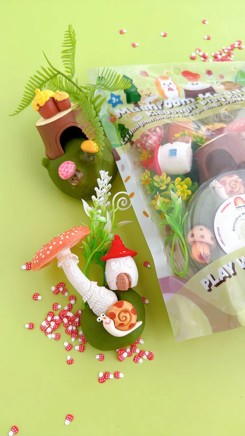 Mushroom Meadow Play Dough Kit by Earth Grown KidDoughs - Image 3