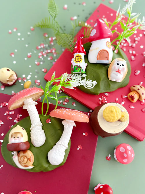 Mushroom Meadow Play Dough Kit by Earth Grown KidDoughs - Image 5