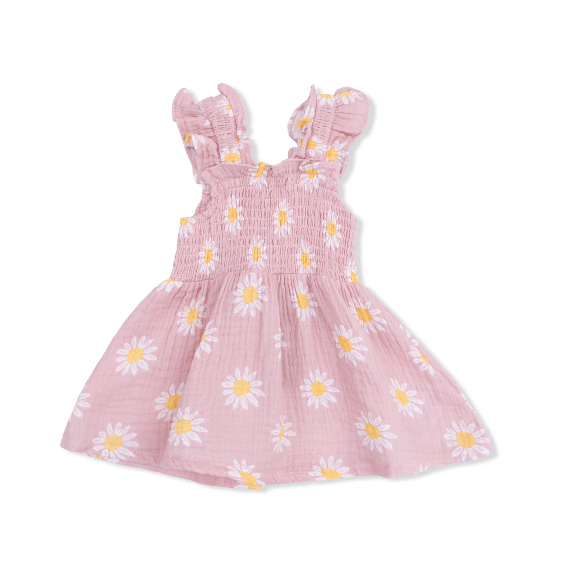 Muslin Baby Doll Tunic and Bloomer Set - Caitlyn's Daisy by Angel Dear - Image 3